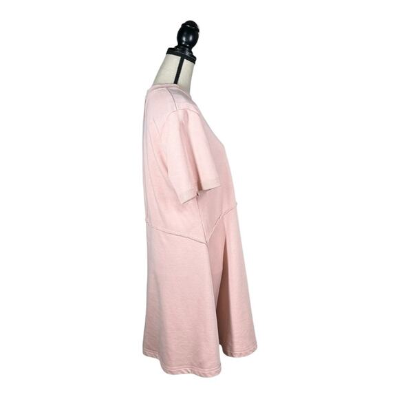 Sweaty Betty Revive Tee Dress In Misty Rose Pink - Picture 4 of 6